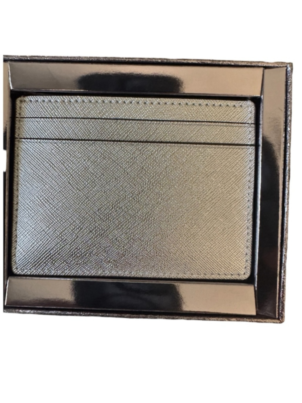 kate spade Silver Metallic Card Holder - Picture 4 of 6